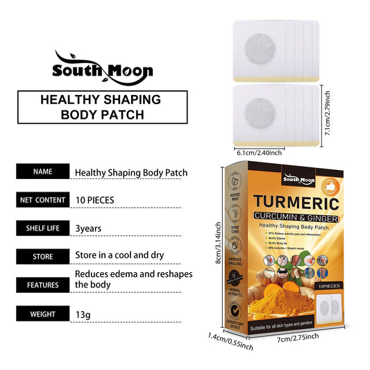 South Moon Herbal Body Patch Gentle Skin Nourishment and Body Shaping Care