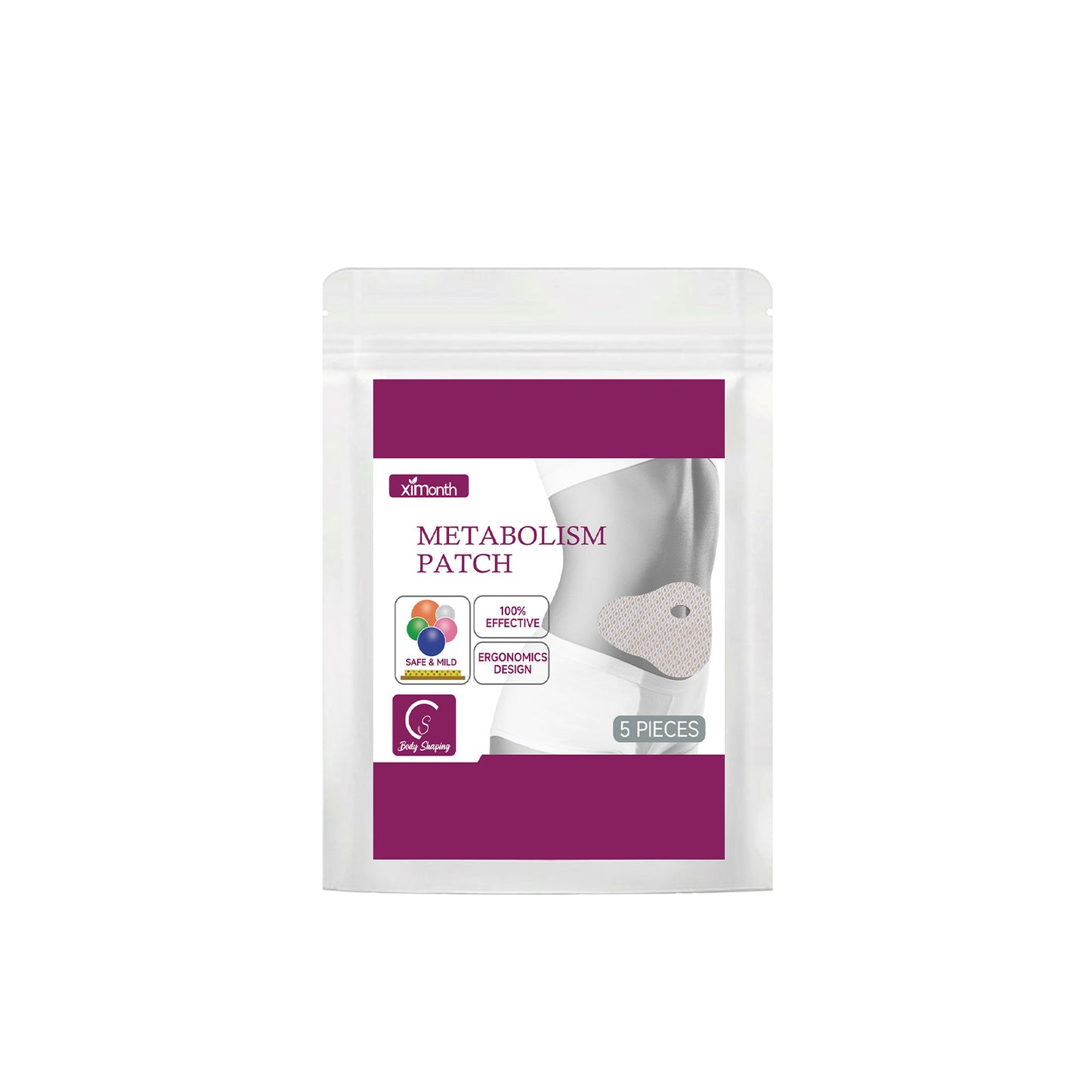 Ximonth Body Wellness Patch Gentle Daily Care for Soft and Firm Looking Skin