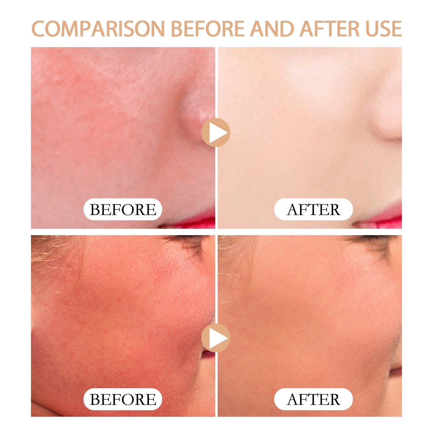 EELHOE Rice Moisture Shield Cream Natural UV Protection and Skin Firming Care