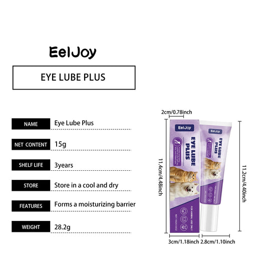 EelJoy Pet Eye Tear Stain Paste Gentle No Rinse Clean for Dogs and Cats