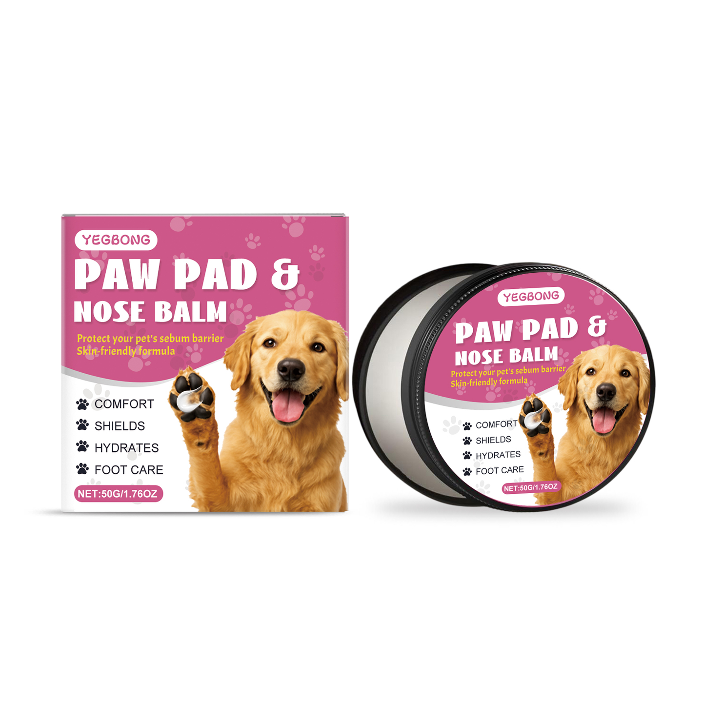 Yegbong Paw Protection Ointment Hydrate and Nourish Dog Paws