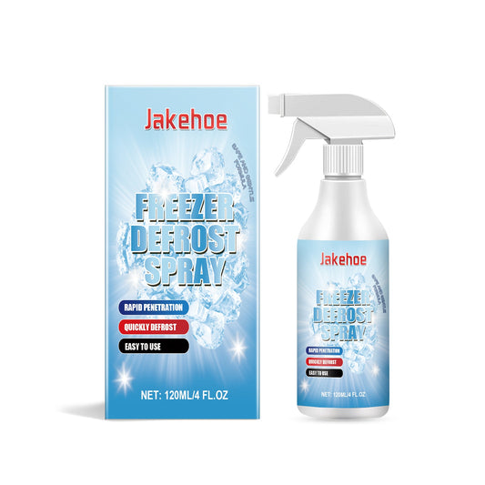 Jakehoe Freezer Defrost Spray Quick Ice Removal and Multi Purpose Cleaning for Home Fridges