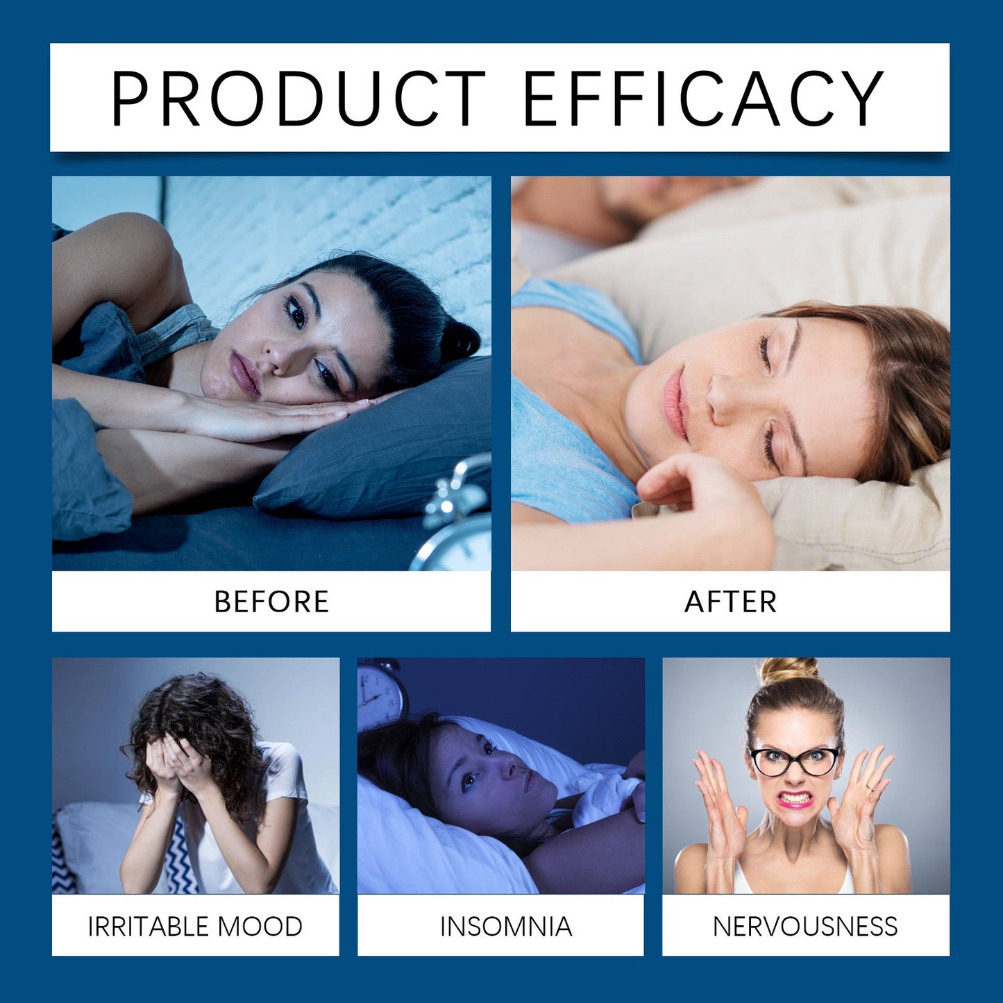 Houkea Herbal Sleep Patch Relaxing Nighttime Care with Lavender Essential Oil