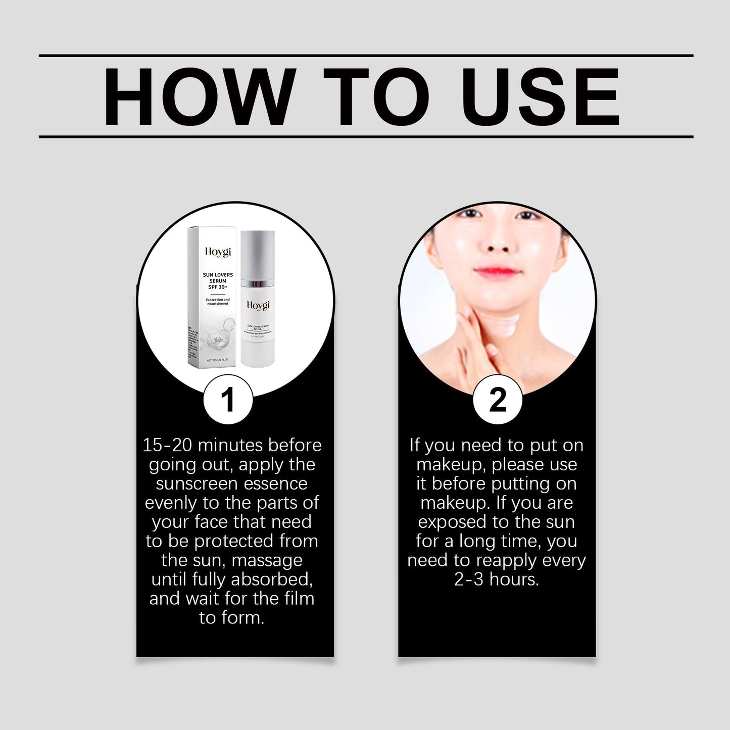 Hoygi Hydrating Protective Essence Nourishing Moisture and Gentle Outdoor Skin Care