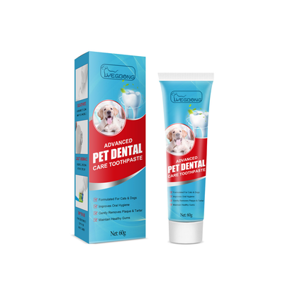 Yegbong Pet Toothpaste Freshen Breath and Remove Plaque Safe for Dogs and Cats