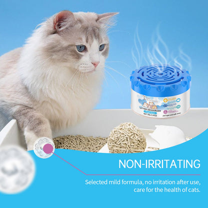 Yegbong Cat Litter Fresh Gel Eliminate Urine and Feces Odors