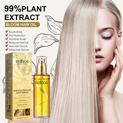 EELHOE Keratin Hair Treatment Spray Nourish Strengthen and Smooth Damaged Hair