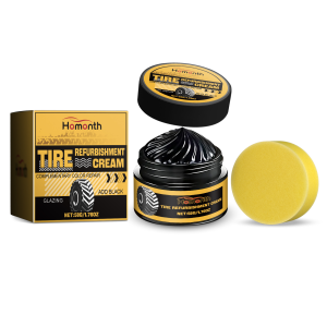 Homonth Car Tire Renewal Cream Deep Clean and Restore Tires with Waterproof Finish