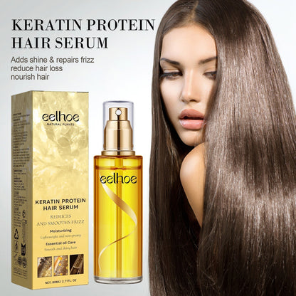 EELHOE Keratin Hair Treatment Spray Nourish Strengthen and Smooth Damaged Hair