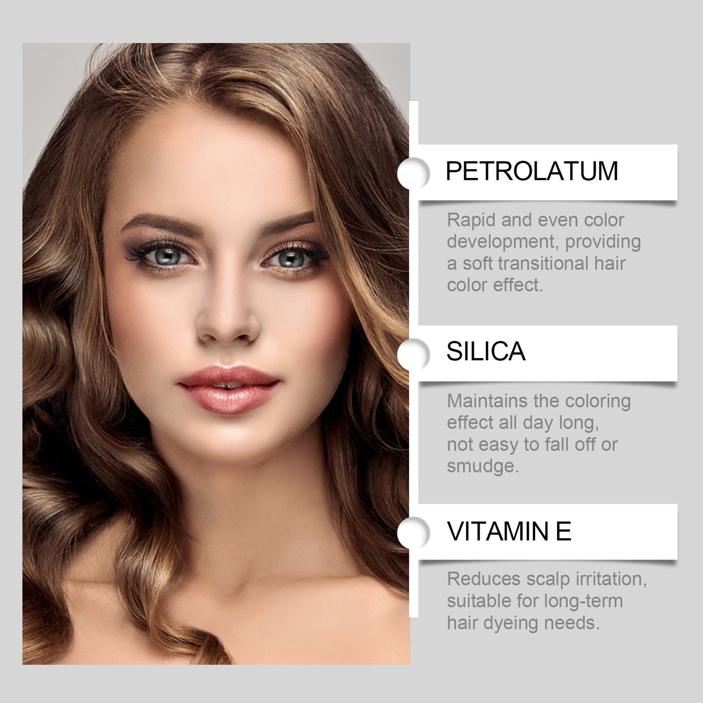 Hoegoa Hair Color Touch Up Stick Instant Color Enhancement for Natural Looking Hair