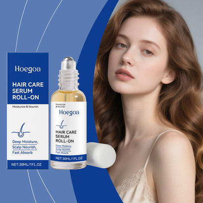 Hoegoa Hydrating Hair Roll On Essence Nourish and Protect Hair Smooth Shiny and Healthy