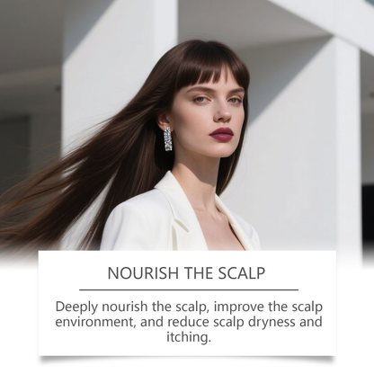 Hoegoa Hydrating Hair Roll On Essence Nourish and Protect Hair Smooth Shiny and Healthy