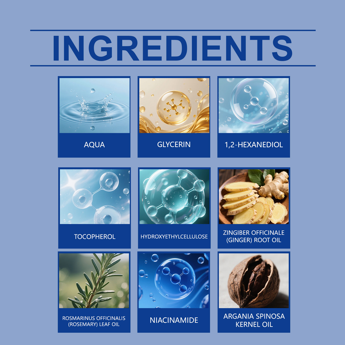 Hoegoa Hydrating Hair Roll On Essence Nourish and Protect Hair Smooth Shiny and Healthy