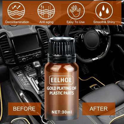 EELHOE Plastic Coating Solution for Cars Restore, Shine and Protect Dashboard and Trim