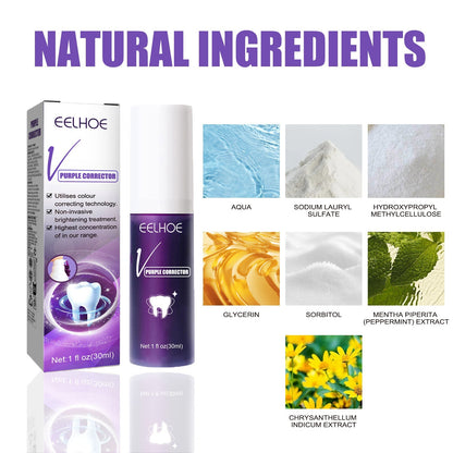 Dentifrice blanchissant EELHOE : Nettoyage en profondeur, haleine fraîche et protection de la santé bucco-dentaire