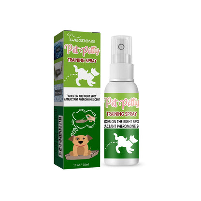 Yegbong Pet Urination and Defecation Training Spray Easy Toilet Positioning