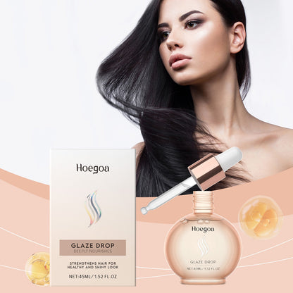 Hoegoa Natural Hair Oil Lightweight Nourishment Reduce Frizz and Enhance Luster