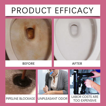 Jakehoe Perfume Toilet Cleaning Stick Remove Stains Odor and Freshen with Long Lasting Scent