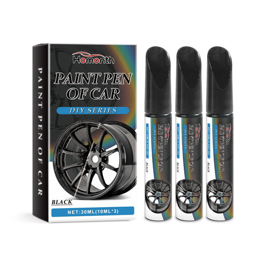 Homonth Black Car Wheel Scratch Repair Pen Remove Scratches and Restore Paint
