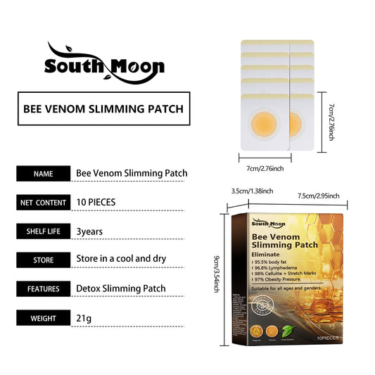 South Moon Bee Venom Slimming Patch Body Shaping and Firming Support Care