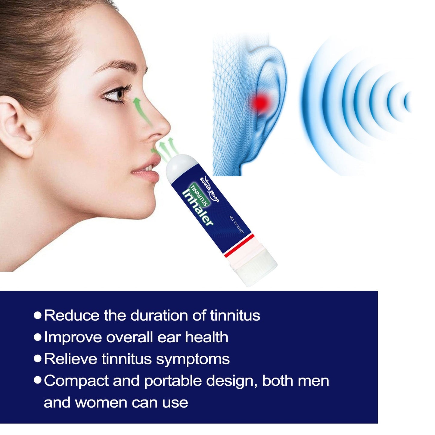 South Moon Ear Soothing Nasal Inhaler Comfort Care for Sensitive Ears