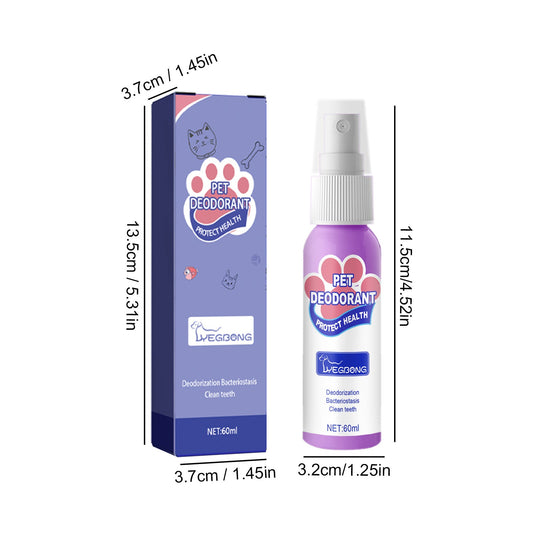 Yegbong Pet Oral Spray Remove Bad Breath and Odor for Healthy Mouth