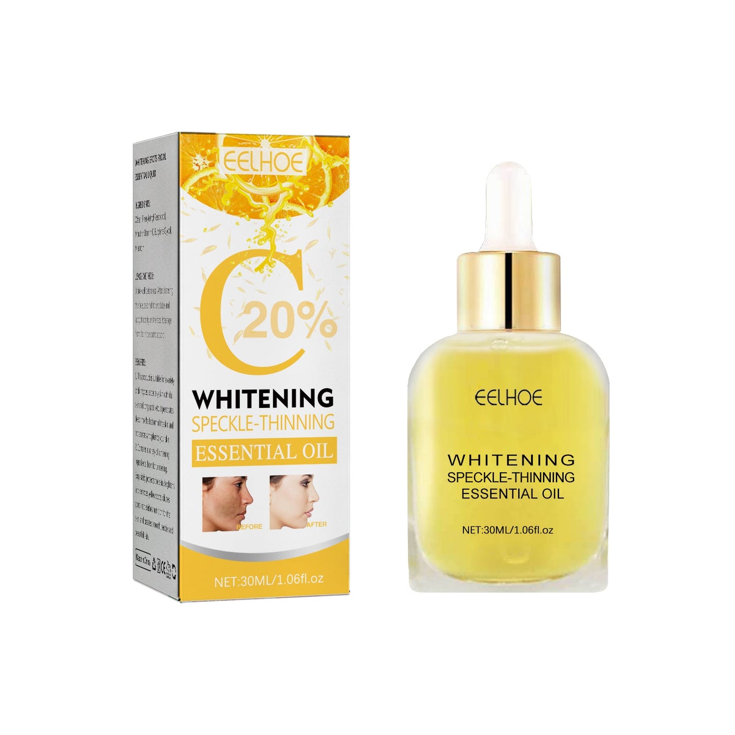 EELHOE Radiance Whitening Serum Fade Spots Fine Lines and Revive Clear Skin