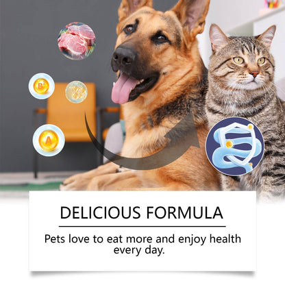 Yegbong Cat and Dog Probiotic Supplement Tablets Boost Digestive Function and Immunity