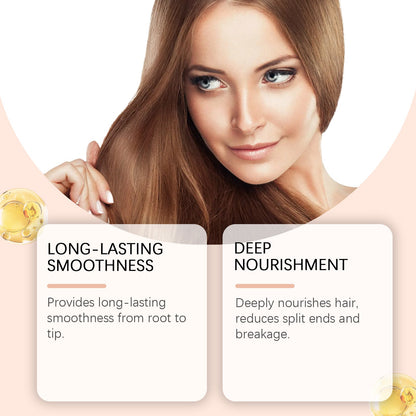 Hoegoa Natural Hair Oil Lightweight Nourishment Reduce Frizz and Enhance Luster