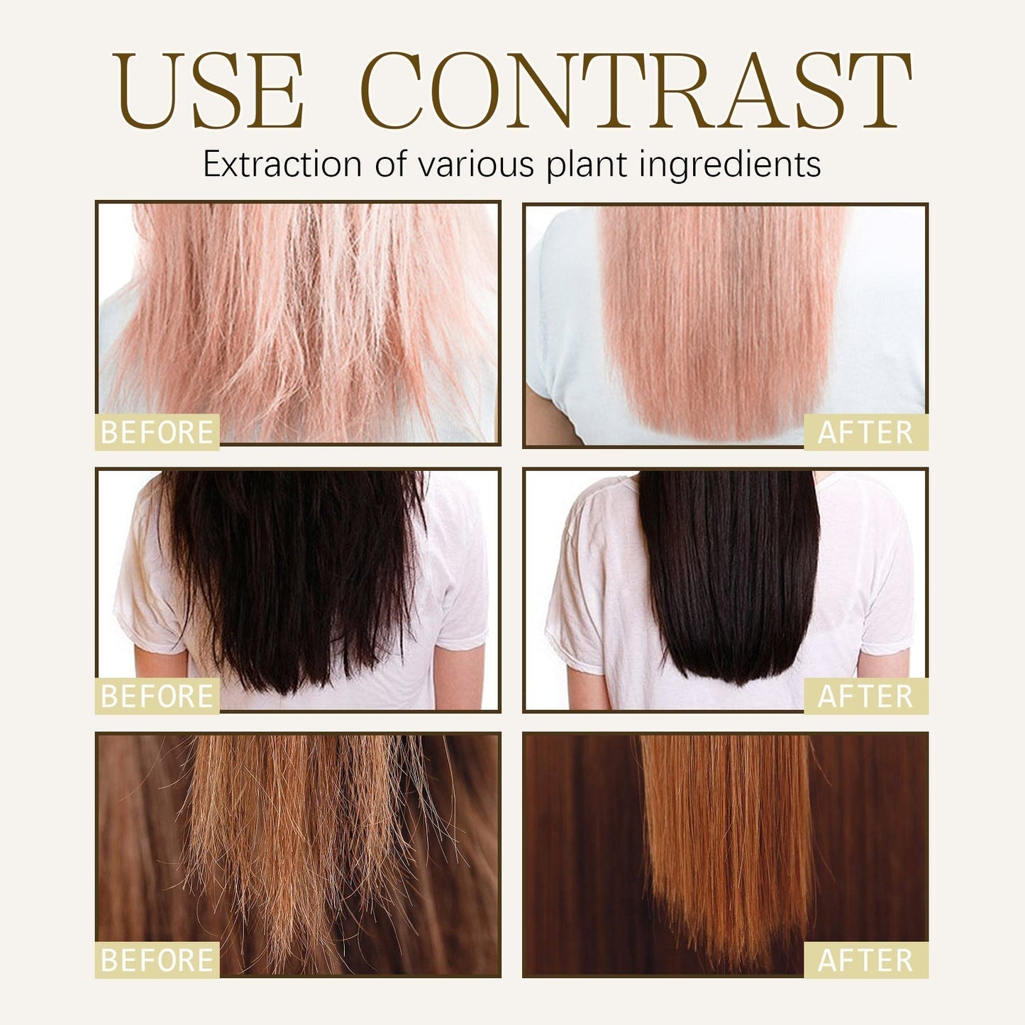 EELHOE Keratin Hair Treatment Spray Nourish Strengthen and Smooth Damaged Hair