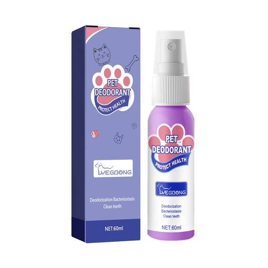 Yegbong Pet Oral Spray Remove Bad Breath and Odor for Healthy Mouth