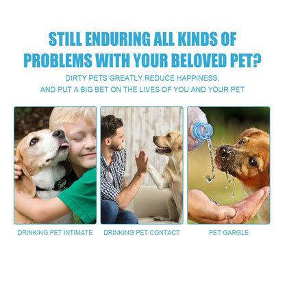 Yegbong Pet Toothpaste Freshen Breath and Remove Plaque Safe for Dogs and Cats