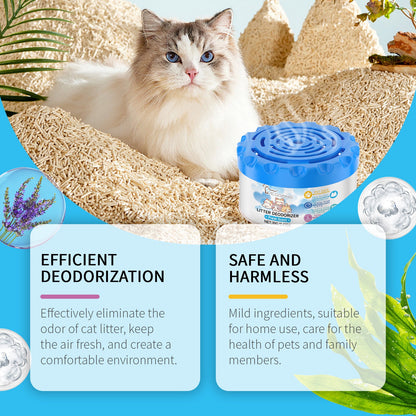 Yegbong Cat Litter Fresh Gel Eliminate Urine and Feces Odors