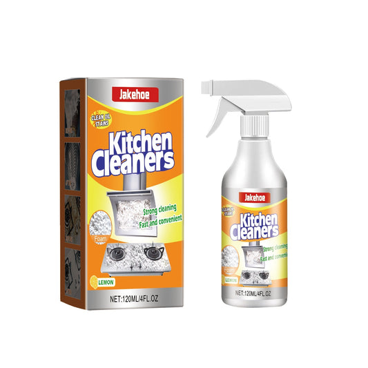 Jakehoe Stove and Range Hood Foam Cleaner Deep Degreasing for Tough Kitchen Build Up