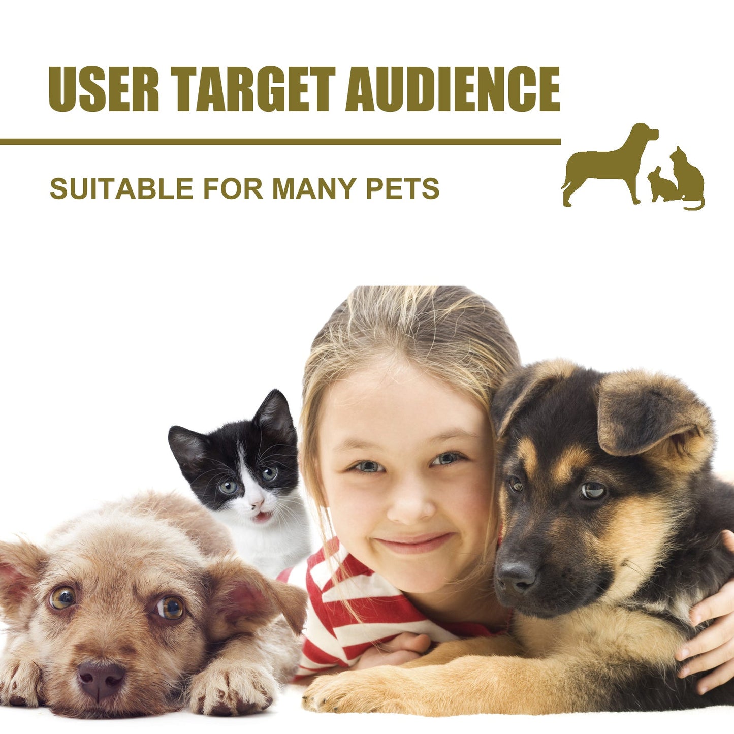 Yegbong Pet Cleaning Wipes for Cats and Dogs Gentle Body Ear and Eye Stain Removal Wipes