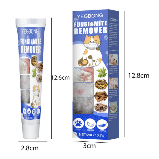 Yegbong Pet Anti Mite Ointment Relieve Itching and Protect Skin for Dogs and Cats