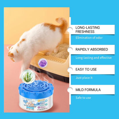 Yegbong Cat Litter Fresh Gel Eliminate Urine and Feces Odors