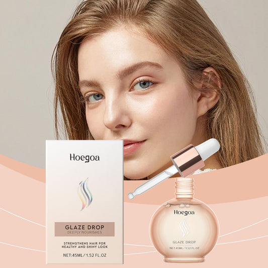 Hoegoa Natural Hair Oil Lightweight Nourishment Reduce Frizz and Enhance Luster