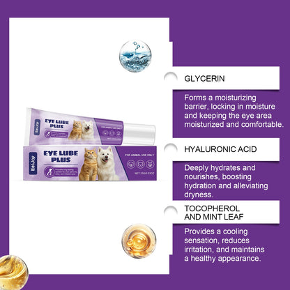 EelJoy Pet Eye Tear Stain Paste Gentle No Rinse Clean for Dogs and Cats