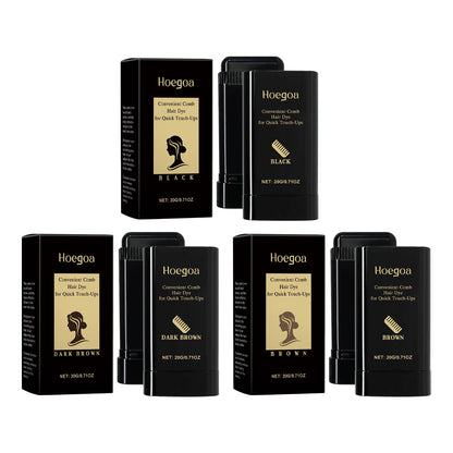 Hoegoa Hair Color Touch Up Stick Instant Color Enhancement for Natural Looking Hair