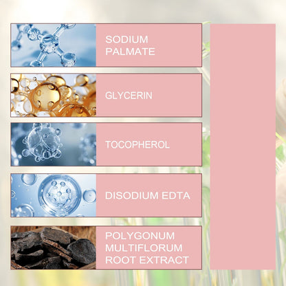 EELHOE He Shou Wu Blackening Shampoo Bar Deep Cleansing Nourish and Strengthen Hair