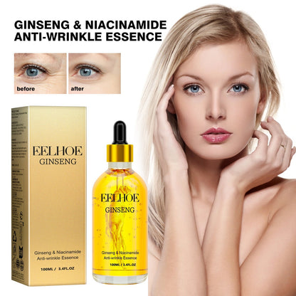 EELHOE Ginseng Facial Essence Hydrate and Smooth Skin Improve Elasticity and Tenderness