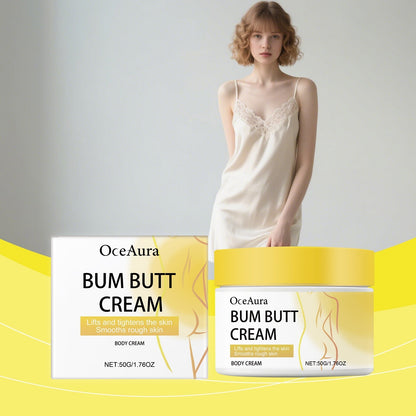 OceAura Buttock Care Cream Moisturize Firm and Smooth Skin for a Soft Plump Look
